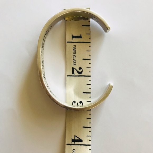 B Morgan 14k Navajo Sterling Cuff - Picture 7 of 10